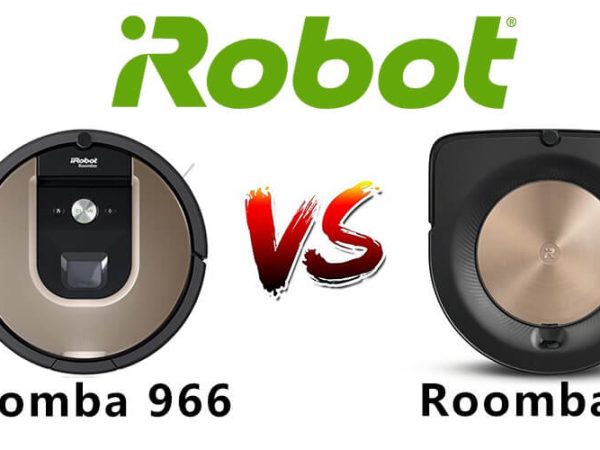 iRobot Roomba s9 ir iRobot Roomba 966 namų robotai