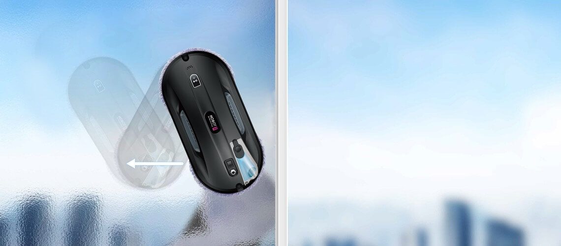 Hobot 388 judėjimo būdas ant lango su slėgio atpažinimu 2