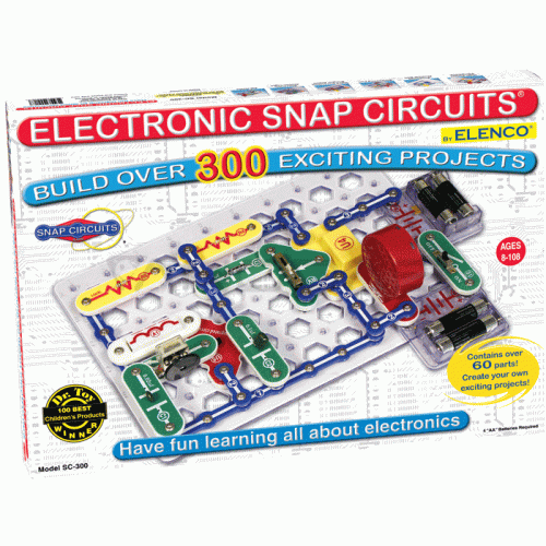Snap Circuits 300-in-1 Eksperimentų rinkinys