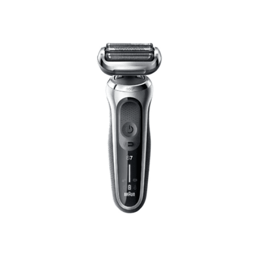 Braun Shaver 71-S7200cc	 Operating time (max) 50 min, Wet & Dry, Silver/Black