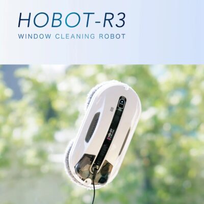 Langų valymo robotas Hobot R3 ant lango