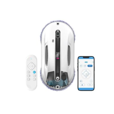Langų valymo robotas Hobot R3 baltame fone