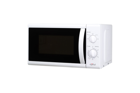 Gallet Microwave oven GALFMOM201W Mechanical, 800 W, White, Free standing, Defrost function