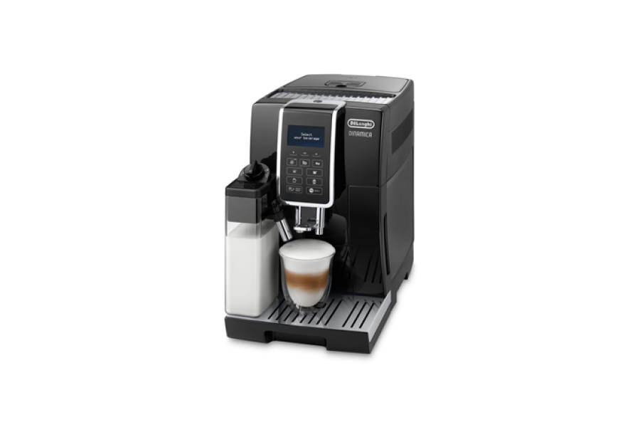 Delonghi Coffee maker DINAMICA ECAM 350.55 B Pump pressure 15 bar Built-in milk frother Fully automatic 1450 W Black