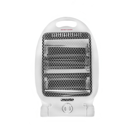 Mesko Heater MS 7710 Halogen Heater, 800 W, Number of power levels 2, White