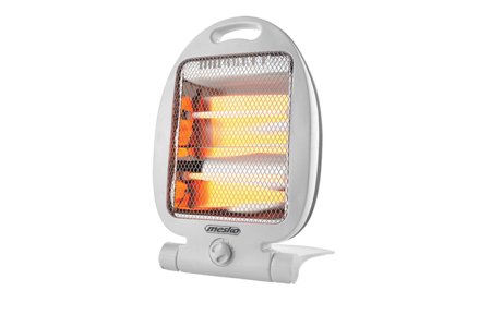 Mesko Heater MS 7710 Halogen Heater, 800 W, Number of power levels 2, White