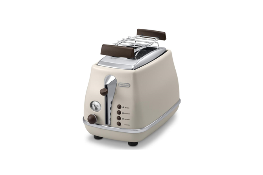 Delonghi Toaster CTOV 2103.BG Beigi, Stainless steel, 900 W, Number of slots 2, Bun warmer included