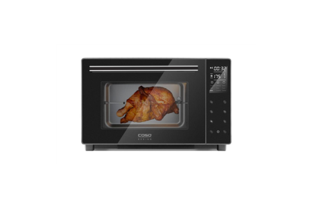 Caso Electronic Oven TO 32  Black, Easy to clean: Interior with high-quality anti-stick coating, Sensor touch, Height 34.5 cm, Width 54 cm, 32