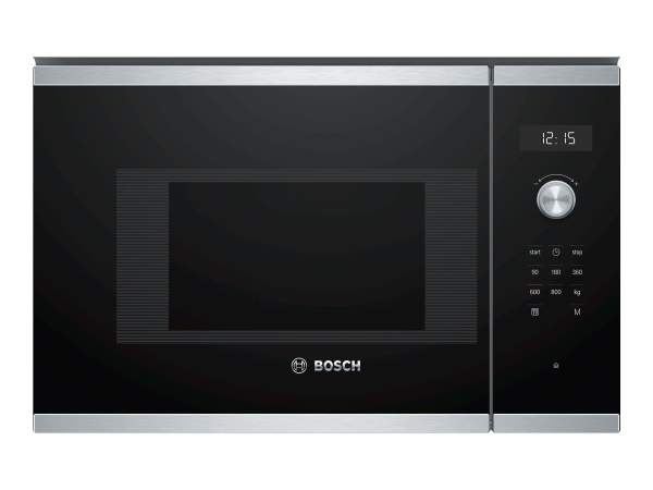 Bosch Microwave Oven BFL524MS0 Built-in, 20 L, 800 W, Black