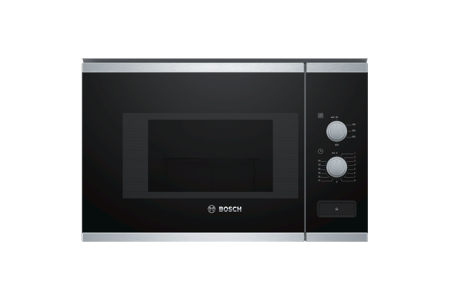 Bosch Microwave Oven BFL520MS0 Built-in, 20 L, 800 W, Stainless steel/Black
