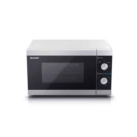 Sharp Microwave Oven  YC-MS01E-S Free standing, 20 L, 800 W, Silver