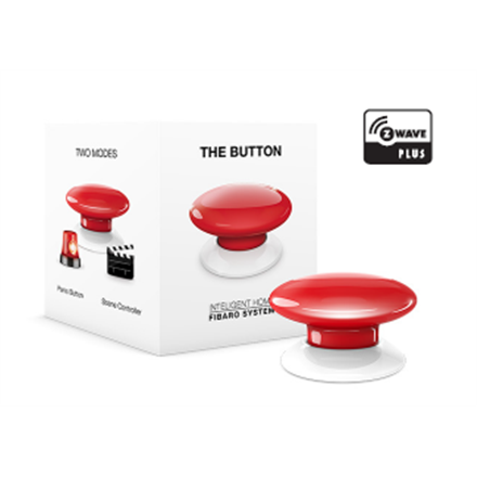 Fibaro The Button Z-Wave, Red