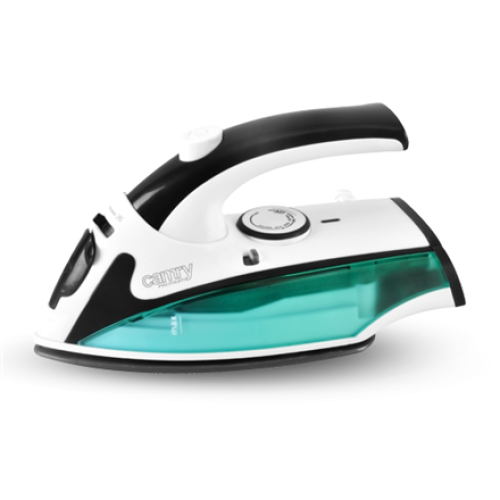 Camry CR 5024 White/green/black, 840 W, Steam Travel iron, Vertical steam function, Water tank capacity 40 ml