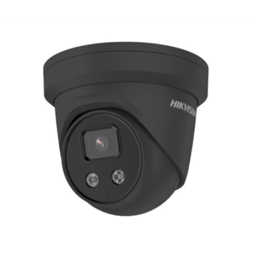 Hikvision IP Dome Camera DS-2CD2346G2-IU Dome, 4 MP, F2.8, IP66, H.265 +, Black, AcuSense / Darkfighter technologies, 256 GB, 103 °