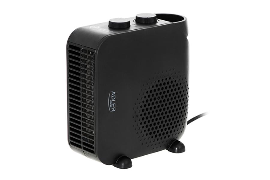 Adler Heater AD 7725b Fan heater, 2000 W, Number of power levels 2, Black