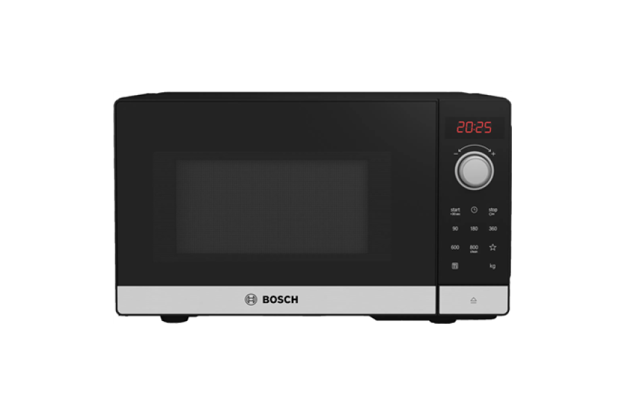 Bosch Microwave Oven FFL023MS2 Free standing, 20 L, 800 W, Black