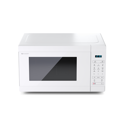 Sharp Microwave Oven with Grill YC-MG81E-C Free standing, 900 W, Grill, White