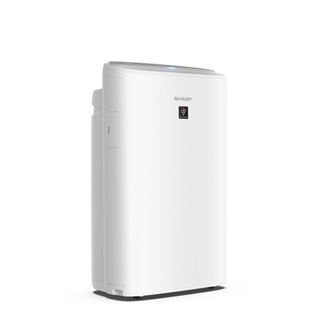 Sharp Air Purifier with humidifying function UA-KIN50E-W 6.1-52 W, Suitable for rooms up to 38 m², White