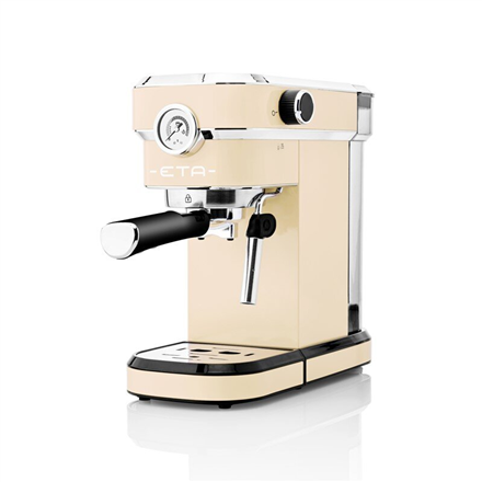 ETA Espresso coffee maker ETA618190040 Storio Pump pressure 20 bar, Built-in milk frother, Table, 1350 W, Beige