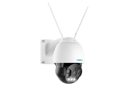 Reolink Smart 5MP PTZ WiFi Camera with Spotlight CARLC-523WA Dome, 5 MP, 2.7-13.5mm, IP66, H.264, MicroSD, White, 27 °-96 °