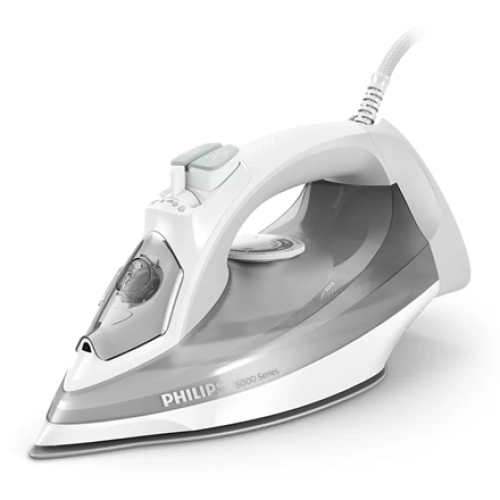 Philips DST5010/10 Steam Iron, 2400 W, Water tank capacity 0.32 ml, Continuous steam 40 g/min, White