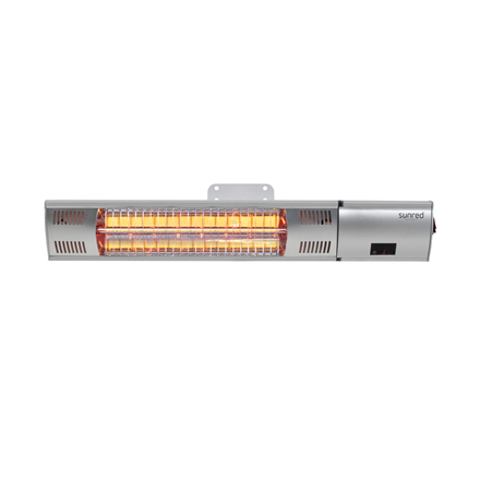 SUNRED Heater RD-SILVER-2000W, Ultra Wall  Infrared, 2000 W, Silver, IP54