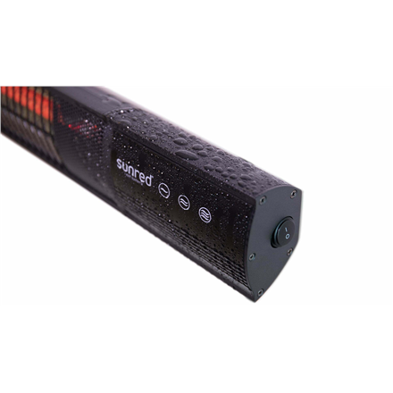 SUNRED Heater RD-DARK-15, Dark Wall Infrared, 1500 W, Black, IP55