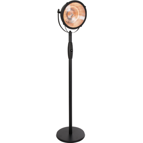 SUNRED Heater RSS19, Indus Bright Standing Infrared, 2100 W, Black, IP54