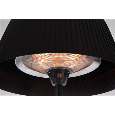 SUNRED Heater ARTIX SB BASIC, Bright Standing Infrared, 2100 W, Black, IP44
