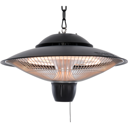 SUNRED Heater BAR-1500H, Barcelona Bright Hanging Infrared, 1500 W, Black, IP24