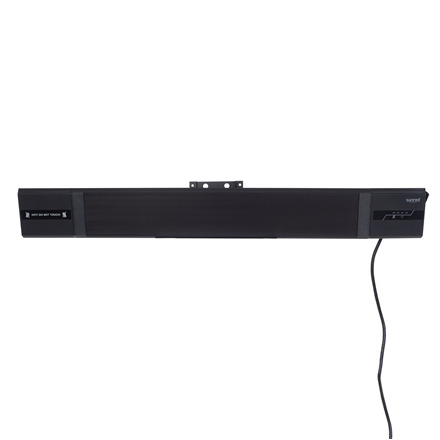 SUNRED Heater NER-2400, Nero Wall/Hanging  Infrared, 2400 W, Black, IP55