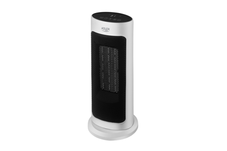 Adler Tower Fan Heater with Timer AD 7738	 Ceramic, 2000 W, Number of power levels 2, Suitable for rooms up to 25 m², White