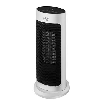 Adler Tower Fan Heater with Timer AD 7738	 Ceramic, 2000 W, Number of power levels 2, Suitable for rooms up to 25 m², White