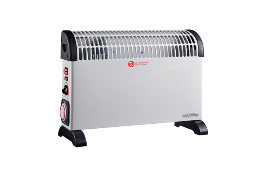 Mesko Convector Heater with Timer and Turbo Fan MS 7741w 2000 W, Number of power levels 3, White