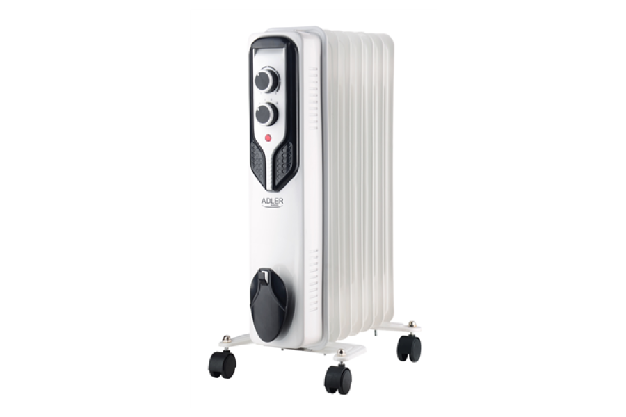 Adler Oil-Filled Radiator AD 7815	 1500 W, Number of power levels 3, White