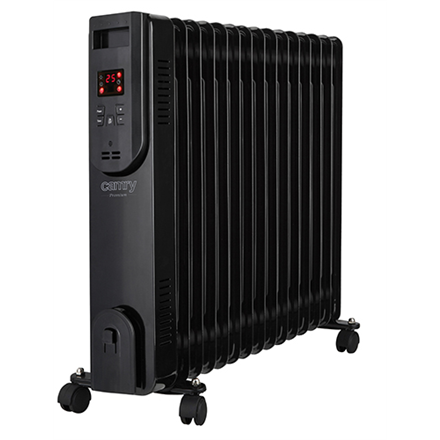 Camry Oil-Filled Radiator with Remote Control CR 7820	 2500 W, Number of power levels 3, Black