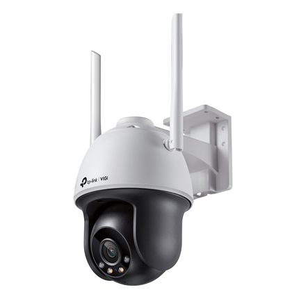 TP-LINK VIGI 4MP Outdoor Full-Color Wi-Fi Pan Tilt Network Camera VIGI C540-W Dome, 4 mm, IP66, H.265+/H.265/H.264+/H.264,  MicroSD