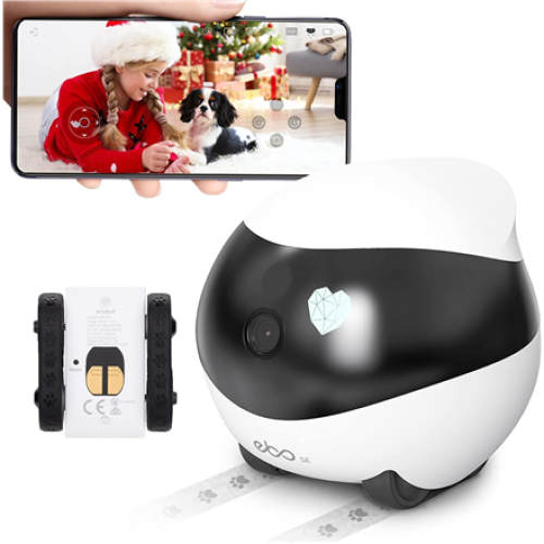 Enabot EBO SE  Robot IP Camera N/A MP, N/A, 16GB external memory, support 256GB at maximum, White