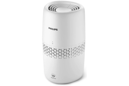 Philips Air Humidifier HU2510/10	 11 W, Water tank capacity 2 L, Suitable for rooms up to 31 m², NanoCloud technology, Humidification capacity 190 ml/hr,  White