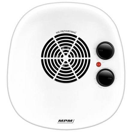 MPM Fan Heater MUG-20 2000 W, Number of power levels 2, White