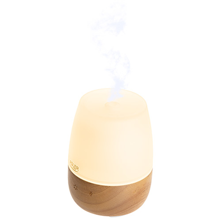 Adler Ultrasonic Aroma Diffuser AD 7967 Ultrasonic, Suitable for rooms up to 25 m², Brown/White