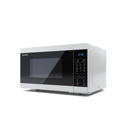Sharp Microwave Oven with Grill YC-MG81E-W Free standing, 28 L, 900 W, Grill, White