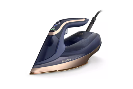 Philips DST8050/20 Azur Steam Iron, 3000 W, Water tank capacity 350 ml, Continuous steam 85 g/min, Blue
