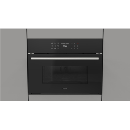 Fulgor Microwave Oven With Grill FGMO 4508 TEM BK DIAMOND Built-in, 900 W, Grill, Black Glass