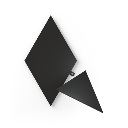 Nanoleaf Shapes Black Triangles Expansion Pack (3 panels)