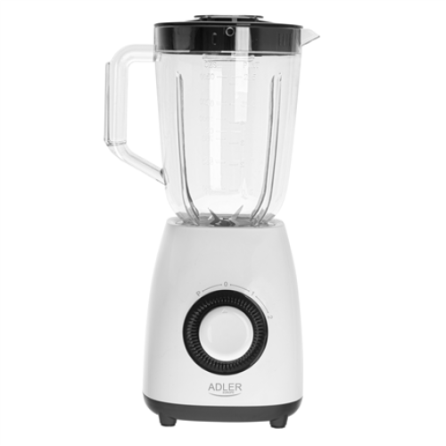 Adler Blender with jar AD 4085 Tabletop, 1000 W, Jar material Plastic, Jar capacity 1.5 L, White