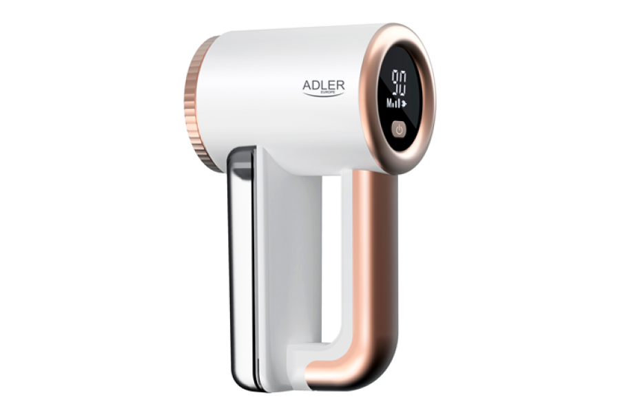 Adler Lint remover AD 9617	 White/Gold, Rechargeable battery, 5 W