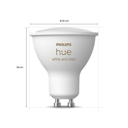 Philips Hue WCA 4.3W GU10 3pcs pack
