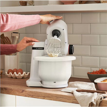 Bosch MUM Series 2 Kitchen Machine MUMS2AW00 700 W, Number of speeds 4, Bowl capacity 3.8 L, White