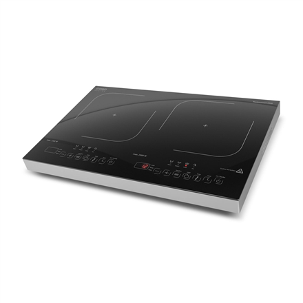 Caso Hob ProGourmet 3500  Number of burners/cooking zones 2 Sensor touch display Black Induction